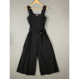 Vince Jumpsuit Women 6 Wide Leg Crop Minimalist Pantsuit